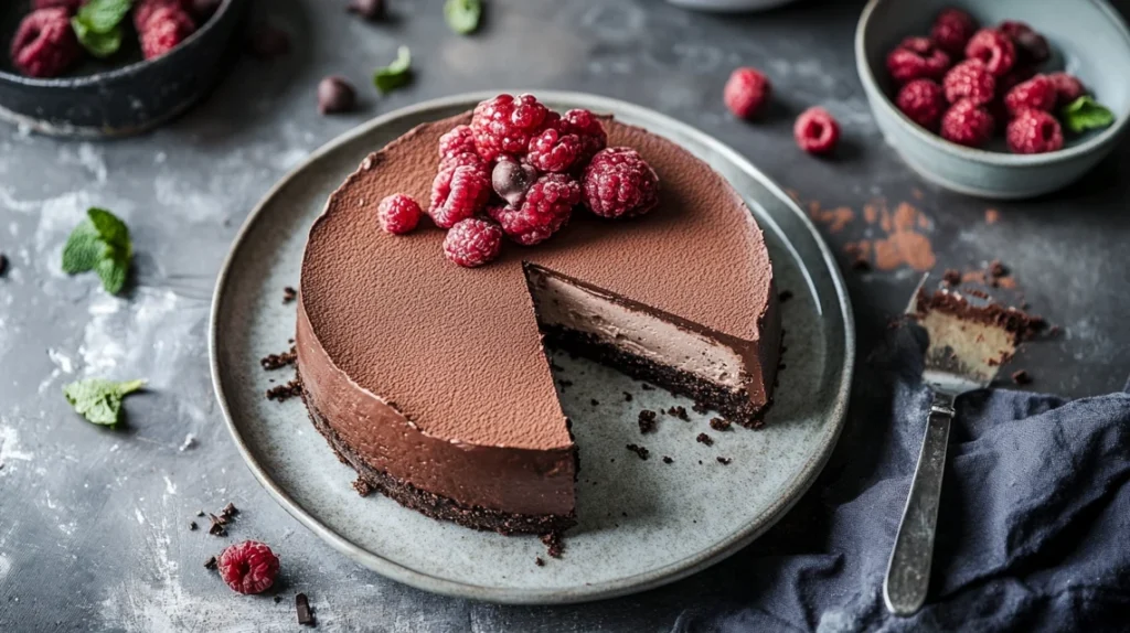 chocolate cheesecake