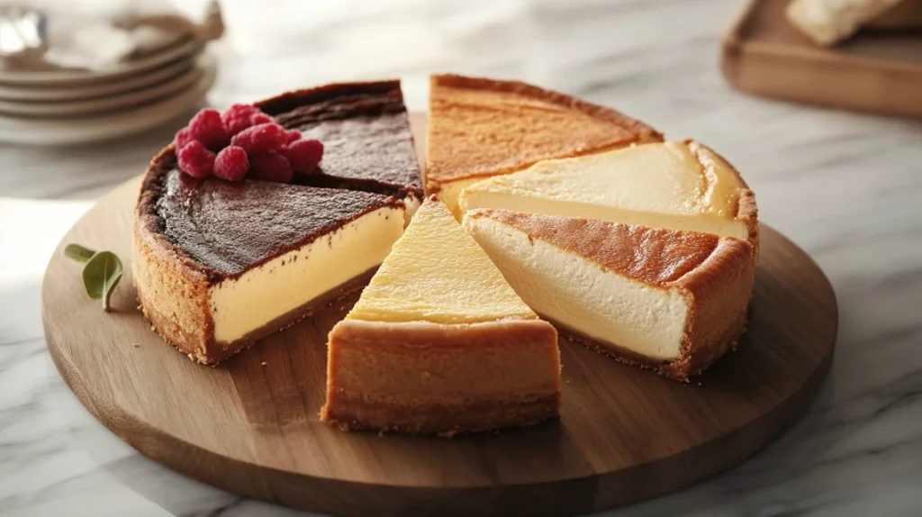 How is New York cheesecake different from regular cheesecake?