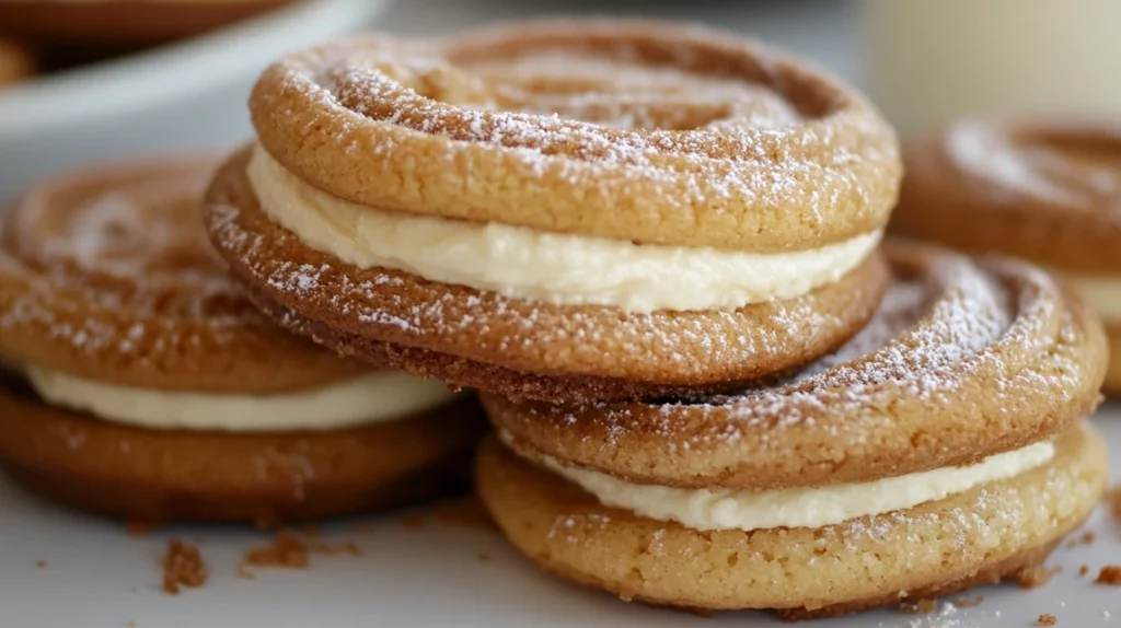 Churro cheesecake cookies