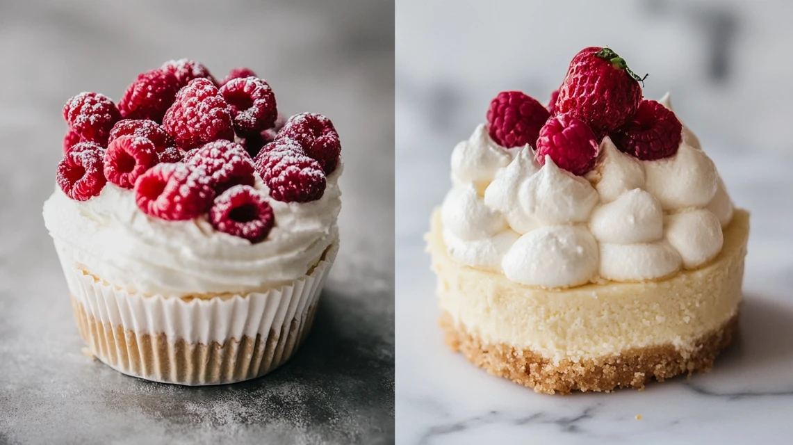 Difference between cheesecake and ricotta cheesecake