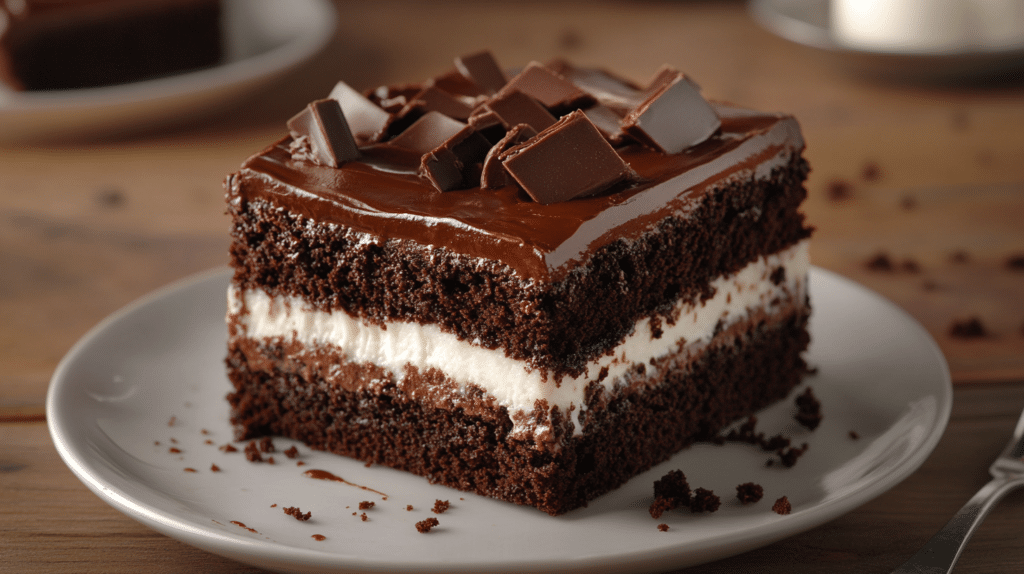 Fudgy Brownie Cake