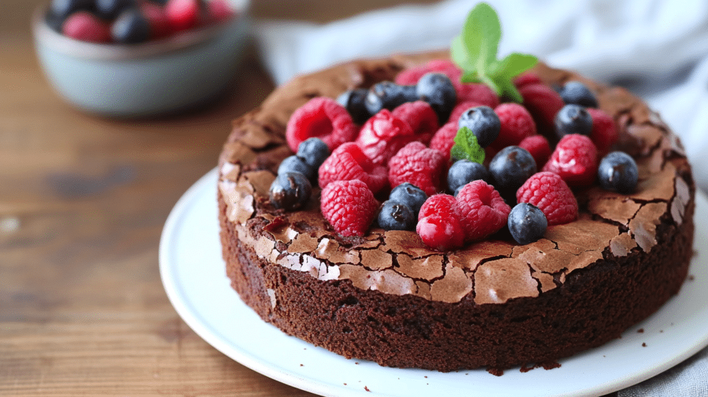 chocolate brownie cake recipe