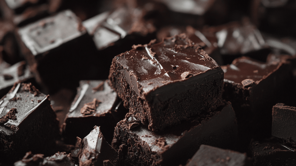 dark chocolate brownies