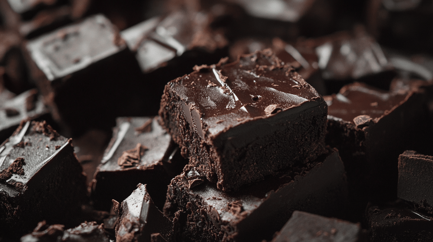 dark chocolate brownies