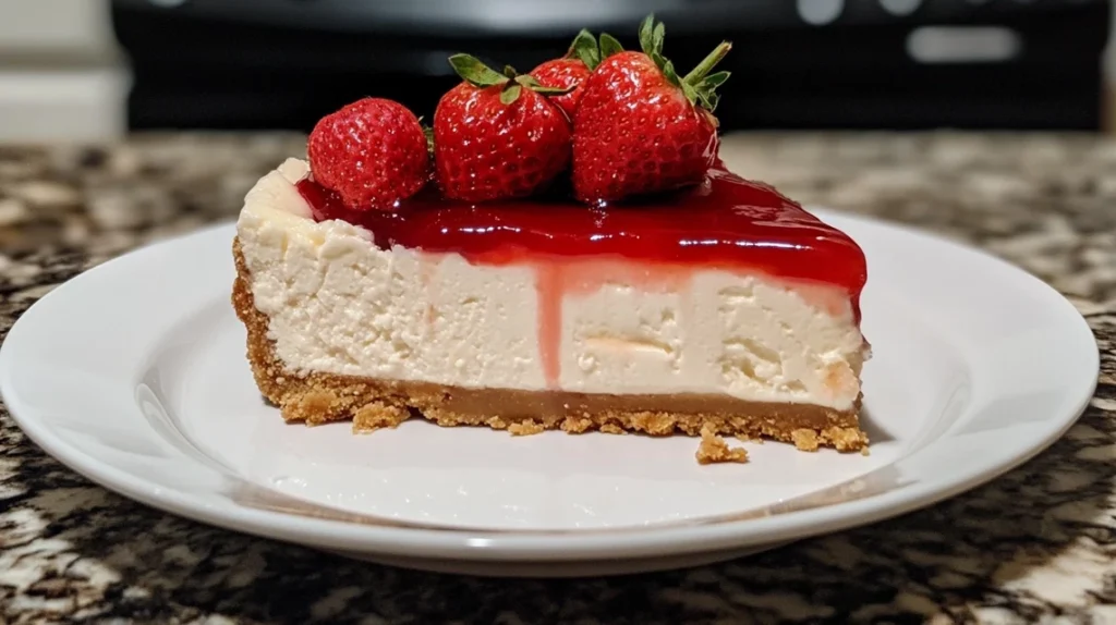 homemade cheesecake