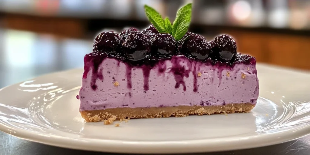 Blueberry dessert