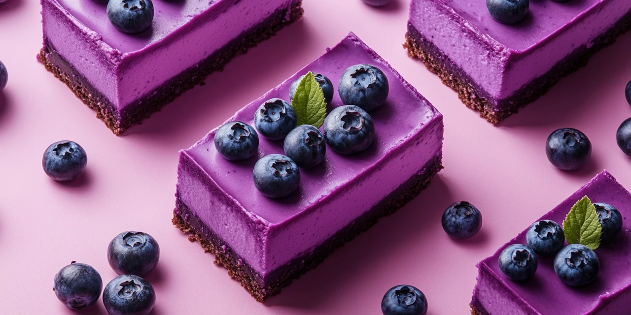 What is blueberry cheesecake made of?